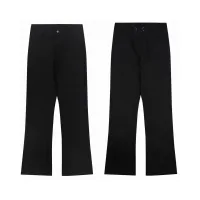 Luxury Designer Margiela Casual Trousers Red Cotton Pure Polyester Urban Style