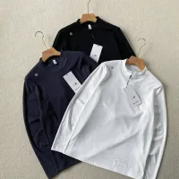 High Quality Lululemon Long-Sleeved Red Autumn Winter And Slim Fit 3D Logo