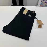 High Quality Burberry Trousers Red Silk Milk Golden Ratio