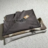 Designer Luxury Stussy Long-Sleeved Shirt Ash Autumn