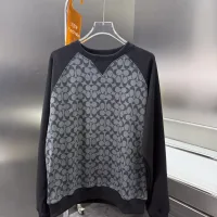 Luxury Coach Sweatshirt Red Street Style
