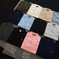 Designer Ralph Lauren Long-Sleeved Shirts Red