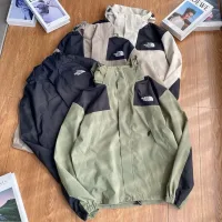 AAA The North Face Jacket Green Polyester Fiber Spring