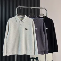 Super Clone Prada Long-Sleeved Red Twill Suitable For All Body Types