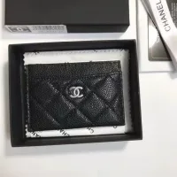 Reps Chanel Card Holder Color Top-Grain Cowhide