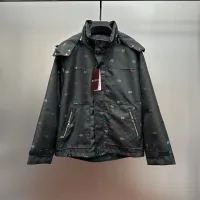 Aaa Gucci Jacquard Windproof Jacket For Autumn