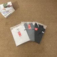 High Quality Designer Helly Hansen Long-Sleeved Shirts Red Down Polyester Nylon Spandex Fiber Quick-Drying Autumn Winter And Zippered Pocket