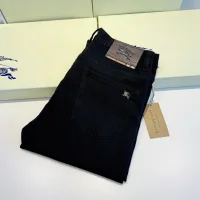 Designer Reps Burberry Black Pants Ash Slim Fit