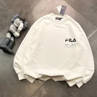 High Quality Fila Hoodie Black