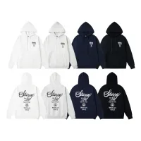 Luxury Reps Stussy Hoodie Ash Cotton Pure Easy To Match
