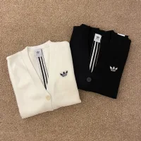 Reps High Quality Adidas Long-Sleeved Shirts Red Cotton Unrestricted Movement Youthful Energy Autumn Winter And Color Blocking