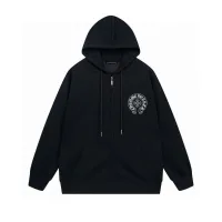 AAA Chrome Hearts Jackets Ash Cotton Xinjiang Ribbed Fabric