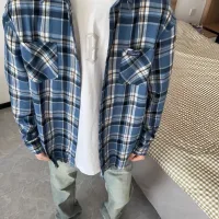 Reps Luxury Patagonia Shirts Red Cotton Patch