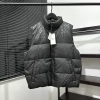 AAA High Quality Coach Vest Brown Feather Goose Down Duck Polyester Patch