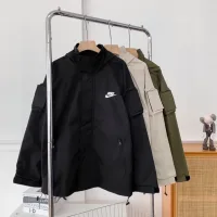 Reps Super Clone Nike Jacket Green Spring Slim Fit