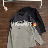 AAA Luxury Mammut Jacket Red Fleece Double-Layer Fabric Autumn Early Embroidery