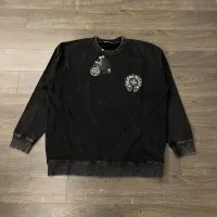 Designer Super Clone Chrome Hearts Hoodies Ash Eva Cotton Pure Understated Luxury Exquisite Tailoring Style Foam Printing