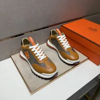 AAA Reps Hermes Casual Shoes Color Cowhide