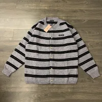 Luxury High Quality Prada Outerwear Ash Wool Blend Sophistication