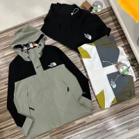 Reps AAA The North Face Outerwear Red Windstopper High Cost Performance Spring Autumn Embroidery Windproof Cuffs