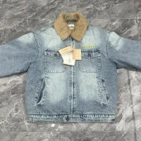 High Quality Prada Outerwear Red Wool Denim