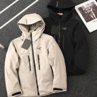 Luxury Reps Archaeopteryx Jacket Red Gore-Tex Windstopper Cotton Down Polyester Nylon Plain Weave Running Simple Design Urban Commuting Patch