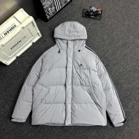 Super Clone High Quality Adidas Down Jacket Black Feather Duck Exquisite Workmanship Winter