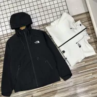 High Quality Luxury The North Face Outerwear Red Daily Commute Spring Summer Autumn Embroidery Windproof Cuffs