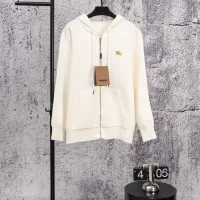 High Quality Luxury Burberry Sweatshirt Red Wool