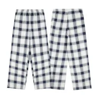 Designer Hollister Trousers Red Cotton Pure Nylon Jacquard Flannel Retro Blue Overlock Stitching