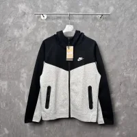 Super Clone Designer Nike Outerwear Red Cotton Fleece Autumn Winter And