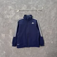 Designer AAA Adidas Coat Red Fleece Easy To Match Street Style Sophistication