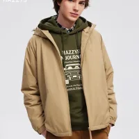 Super Clone AAA Hazzys Jeans Red Eva Cotton Soft Down Polyester Fiber Relaxed Fit Autumn Winter