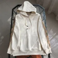 AAA Burberry Hoodie Red Cotton Pure