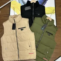 Reps Prada Outerwear Red Goose Down Nylon Microfiber Fabric Soft And Gentle