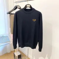 High Quality Prada Sweater Red Urban Style