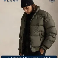 AAA High Quality Ralph Lauren Long-Sleeved Red Down Corduroy Winter