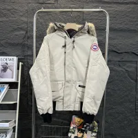 Reps AAA Canada Goose Jacket Red Cotton Pure Duck Down Polyester Coated Fabric Embroidery