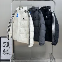 Reps High Quality Adidas Down Jacket Black Feather Duck Exquisite Workmanship Winter