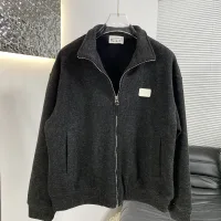 AAA Designer Margiela Coat Cotton Wool Fleece Patch