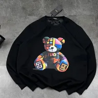 Reps High Quality Fendi Overcoat Red Cotton Combed Plush Fleece Sharkskin Sophistication Autumn Winter And Early Color Blocking