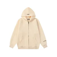 AAA Fear Of God Jacket Black Fleece Ribbed Fabric