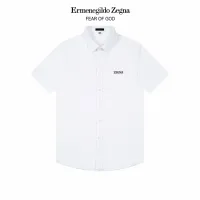 Designer 1:1 Zegna Bamboo Short-Sleeved Shirt