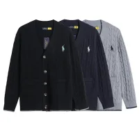 Designer Ralph Lauren Cardigan Red Eva Down Cable Knit A Touch Of Understated Luxury And Sophistication Spring Autumn