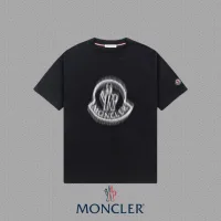 Luxury Aaa Moncler Heavyweight Fabric Short-Sleeved T-Shirt