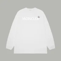 High Quality AAA Moncler Long Sleeves Red Cotton Pure