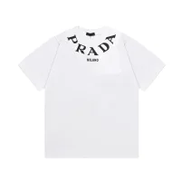 Luxury High Quality Prada Cotton Short-Sleeved T-Shirt