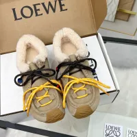 AAA High Quality Loewe Athletic Shoes Color Fleece Running Winter