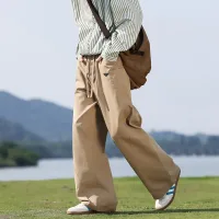 Reps AAA Prada Casual Pants Ash Cotton Pure Autumn