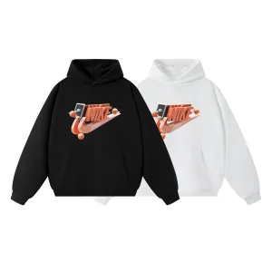 Reps Nike Hoodie Black Cotton